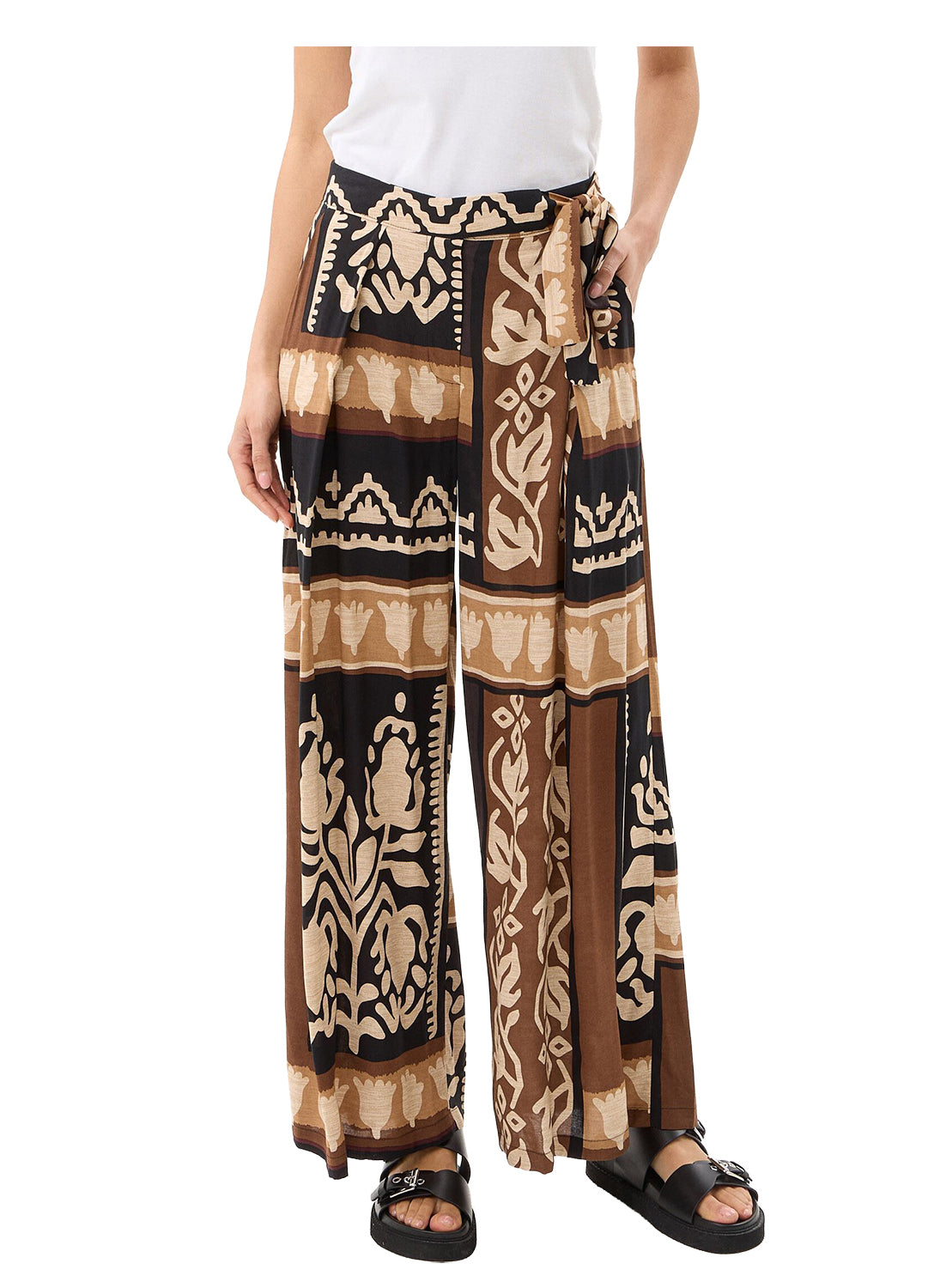 LA FEE MARABOUTEE PA-SIMBA Pantalone Donna Fantasia Etnica