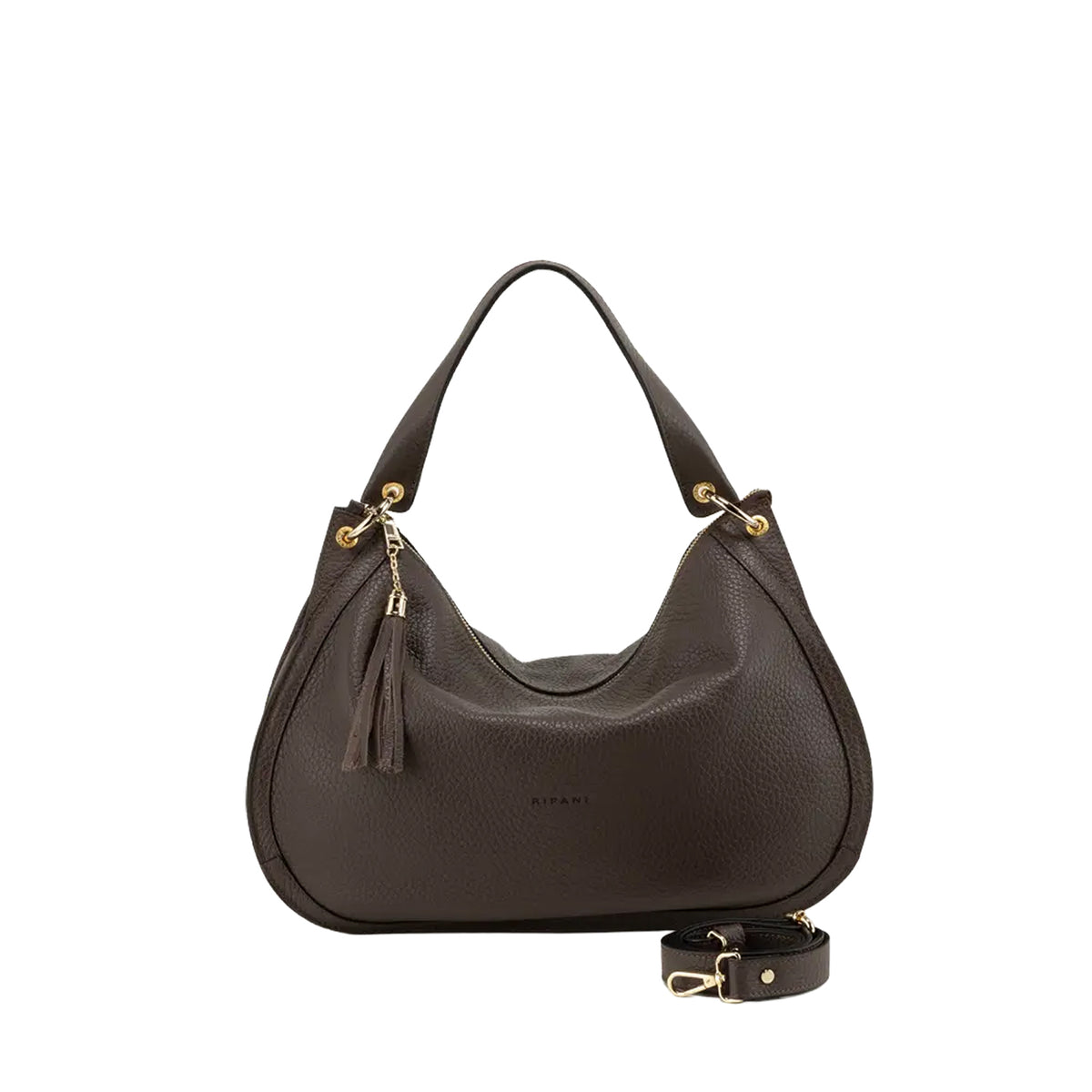 RIPANI RACHEL 1031CF Borsa a Spalla L Moro in Vera Pelle Made in Italy