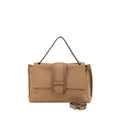 RIPANI Marina 1141CF Borsa a Spalla L Nocciola in Pelle Effetto Bufalo Made in Italy