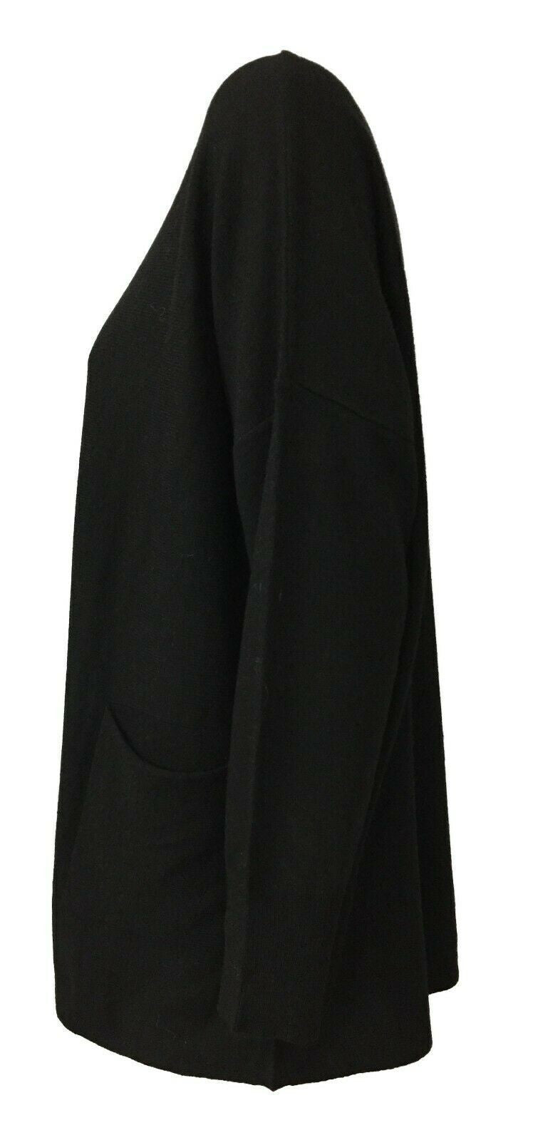 LA FEE MARABOUTEE maglia donna girocollo over manica lunga FC5111 MADE IN ITALY