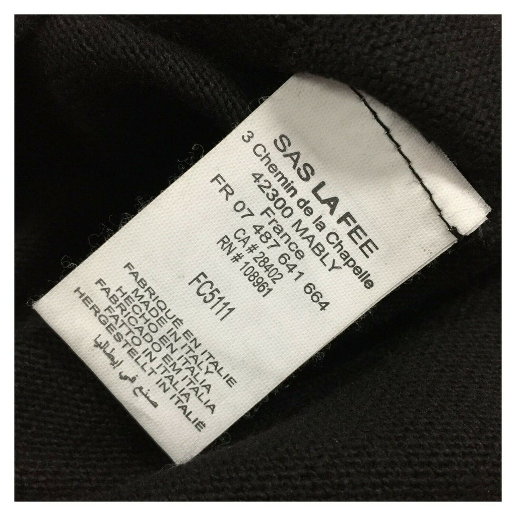LA FEE MARABOUTEE maglia donna girocollo over manica lunga FC5111 MADE IN ITALY
