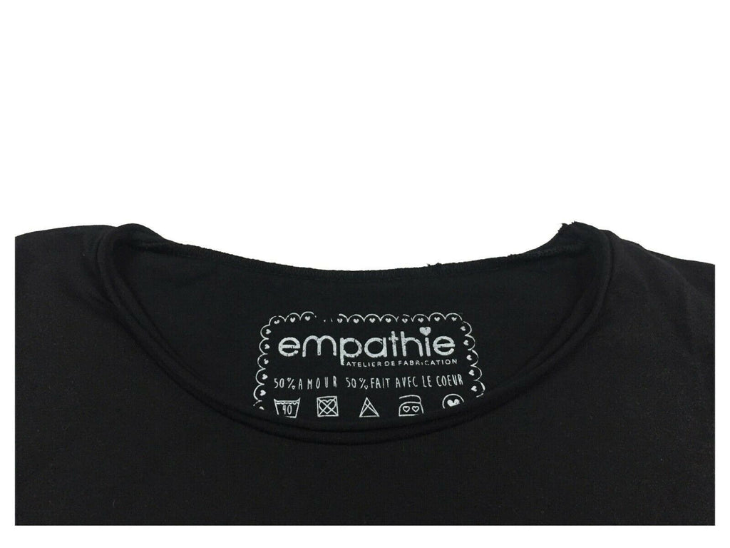 EMPATHIE T-shirt donna mezza manica mod S2100104 100% cotone MADE IN ITALY