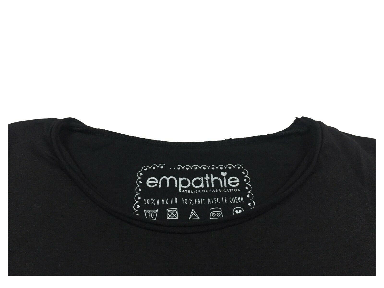 EMPATHIE T-shirt donna mezza manica mod S2100105 100% cotone MADE IN ITALY