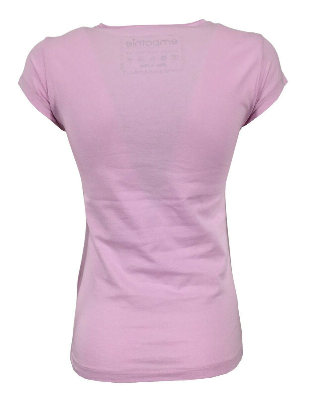 EMPATHIE T-shirt donna mezza manica mod S2100105 100% cotone MADE IN ITALY