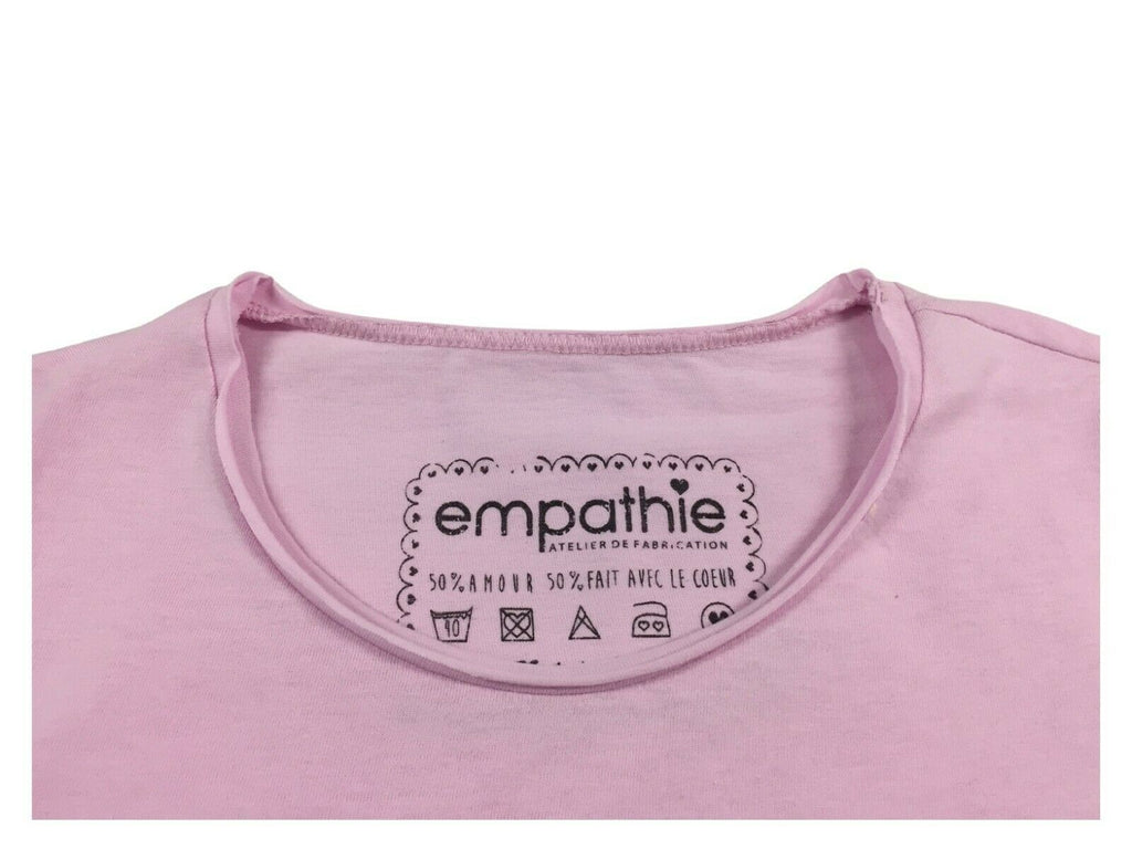 EMPATHIE T-shirt donna mezza manica mod S2100105 100% cotone MADE IN ITALY