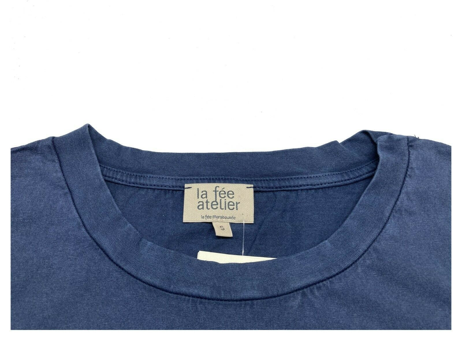 LA FEE MARABOUTEE t-shirt donna  lavaggio used art FA-TS-MAE 100% cotone MADE IN ITALY
