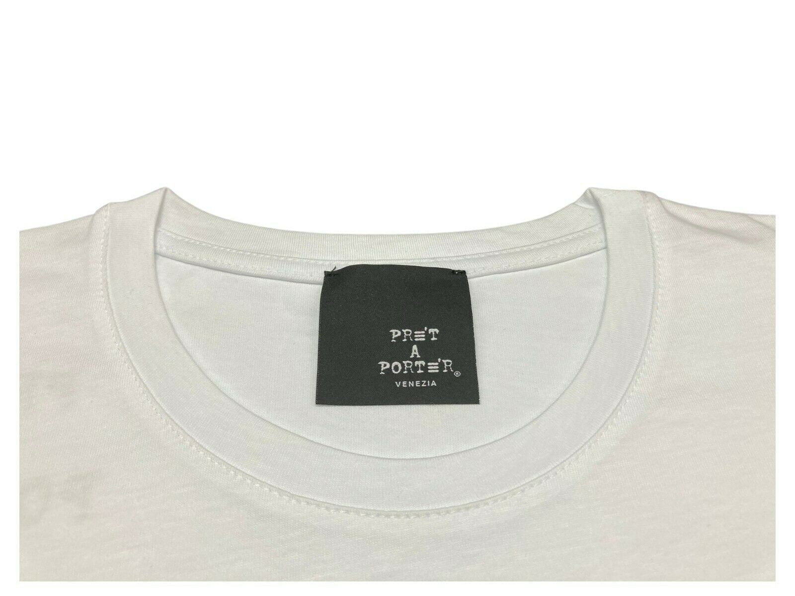 PRET A PORTER VENEZIA t-shirt donna girocollo art RELAX 100% cotone MADE IN ITALY