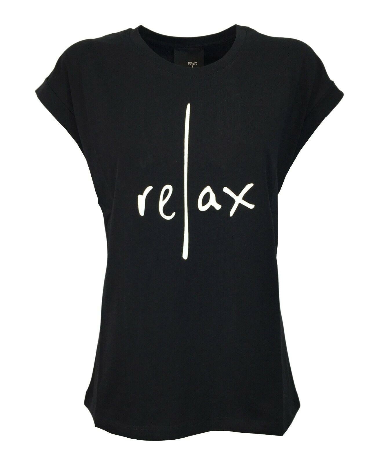 PRET A PORTER VENEZIA t-shirt donna girocollo art RELAX 100% cotone MADE IN ITALY