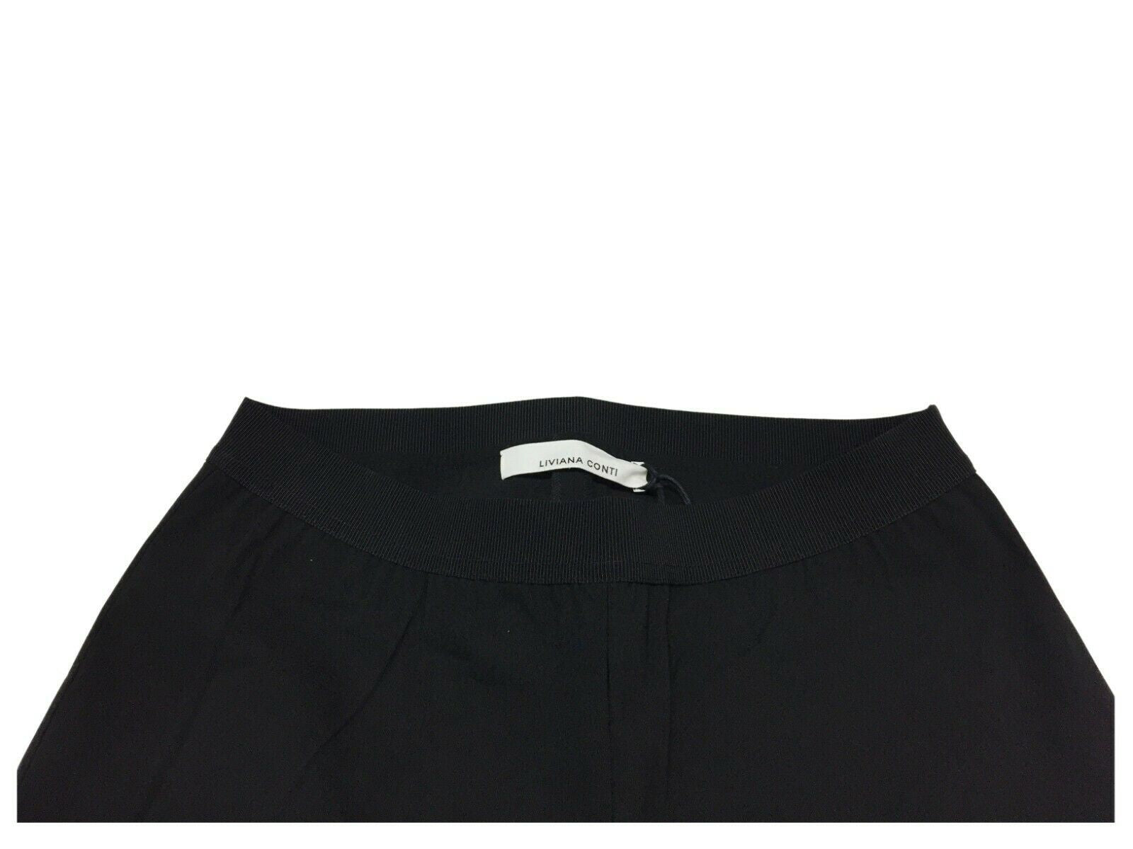 LIVIANA CONTI pantalone donna modello leggings tessuto bengalina CNTR20 MADE IN ITALY
