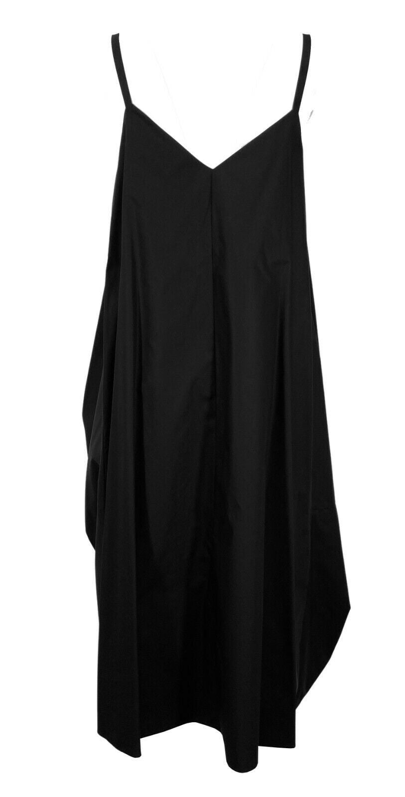 PRET A PORTER VENEZIA abito donna spalline nero art CURCUMA 100% poliestere MADE IN ITALY