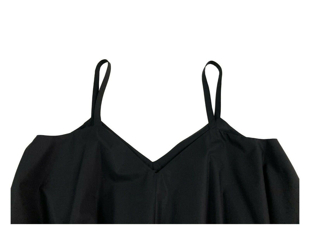 PRET A PORTER VENEZIA abito donna spalline nero art CURCUMA 100% poliestere MADE IN ITALY