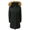NORWAY giaccone donna 3/4 con cappuccio staccabile e pelliccia mod THEA 85542
