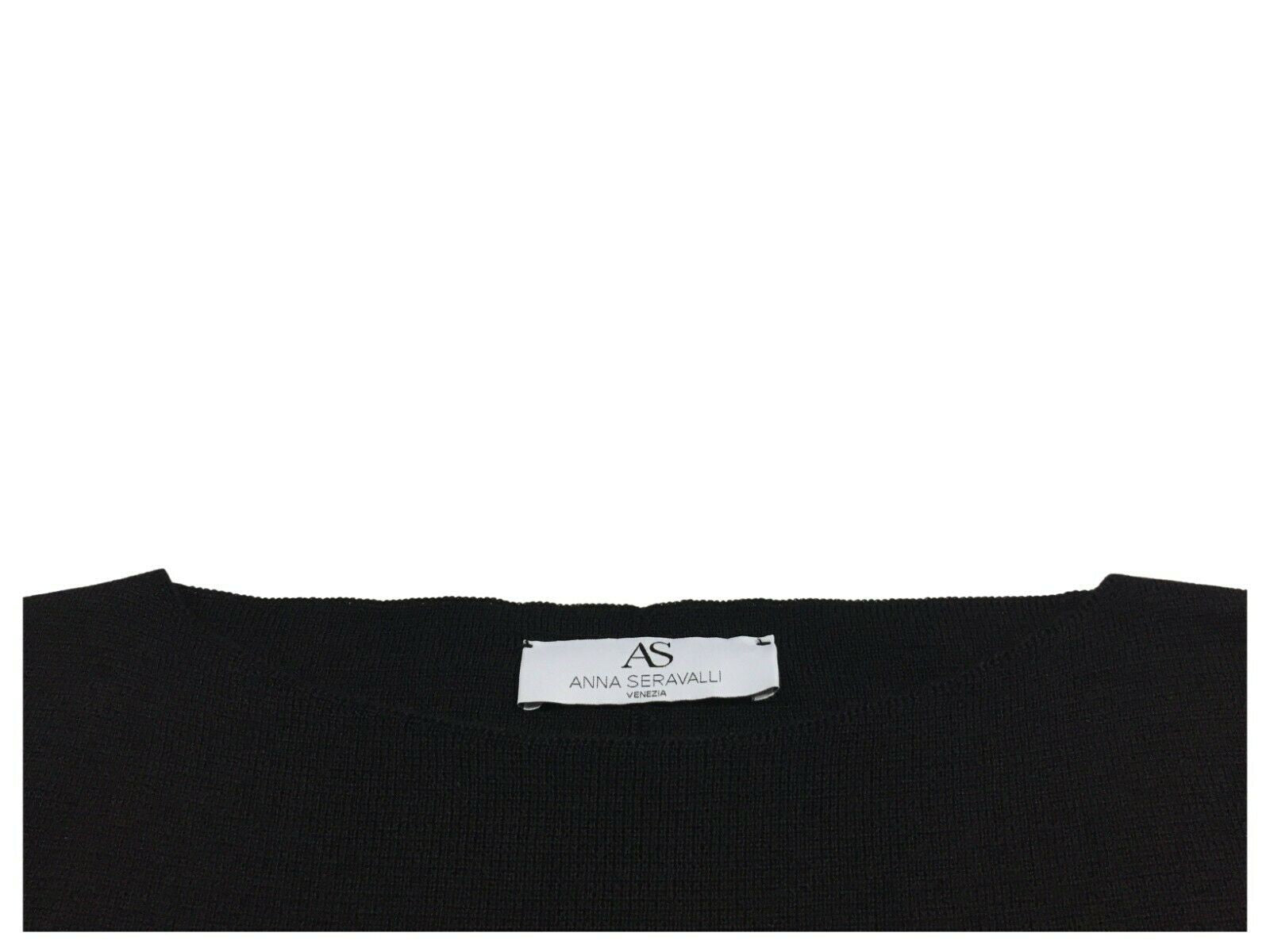 ANNA SERAVALLI maglia donna girocollo art S1044 50% lana 50% acrilico MADE IN ITALY