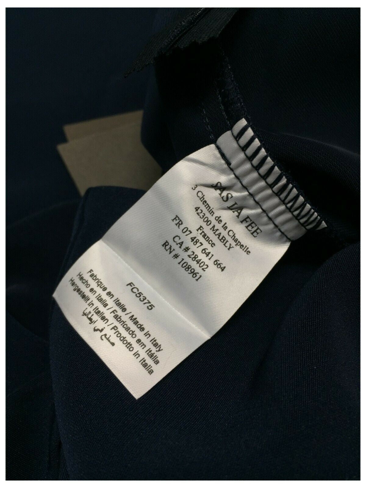 LA FEE MARABOUTEE pantapalazzo donna FC5375 97% poliestere 3% elastan MADE IN ITALY