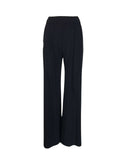 LA FEE MARABOUTEE pantalone donna jersey palazzo art FA-PA-MOUNA MADE IN ITALY