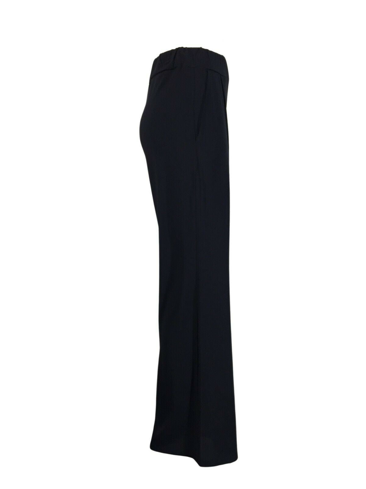 LA FEE MARABOUTEE pantalone donna jersey palazzo art FA-PA-MOUNA MADE IN ITALY