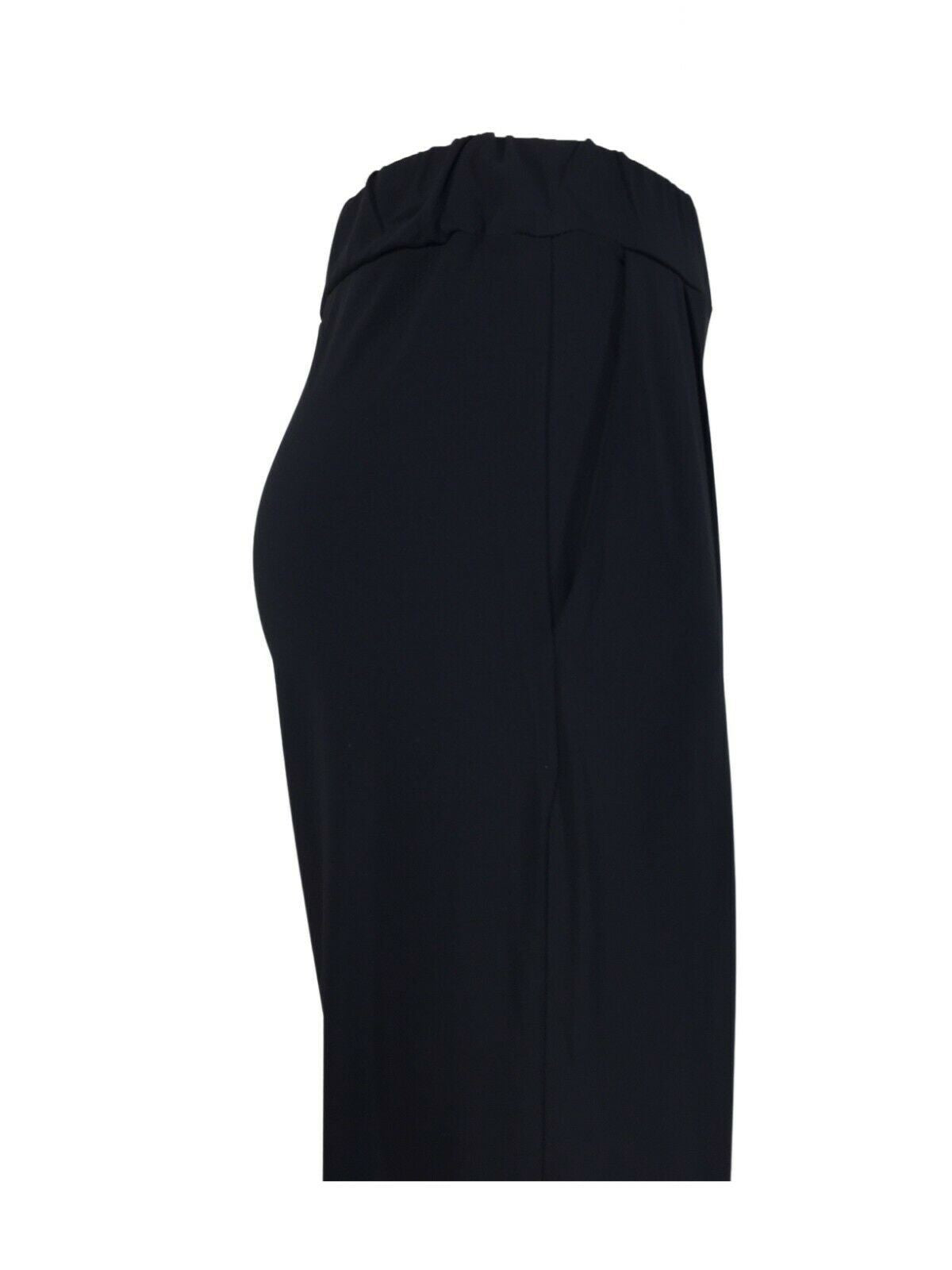 LA FEE MARABOUTEE pantalone donna jersey palazzo art FA-PA-MOUNA MADE IN ITALY