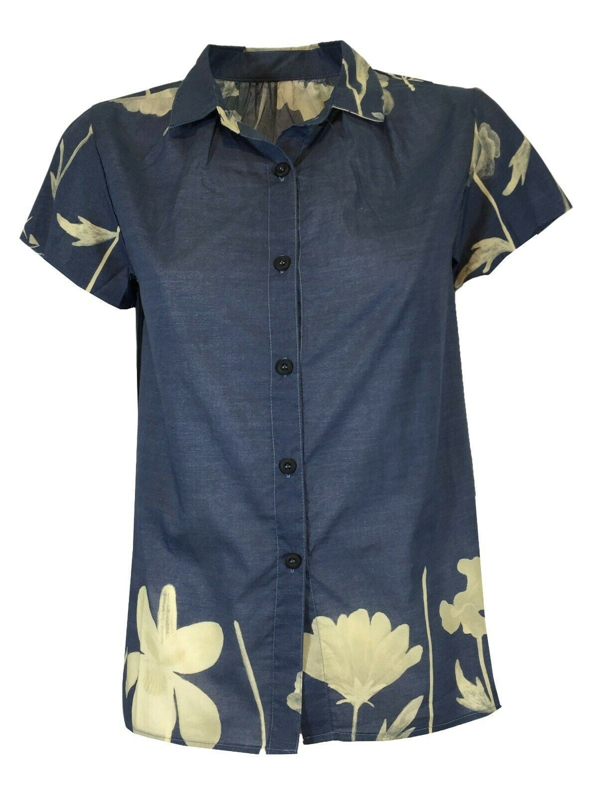 4.10 by BKØ camicia donna voile di cotone DD2410 FANTASIA 100% cotone MADE IN ITALY