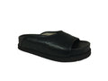 PATRIZIA BONFANTI sandalo basso nero fasciato art SEN SQUARE MADE IN ITALY