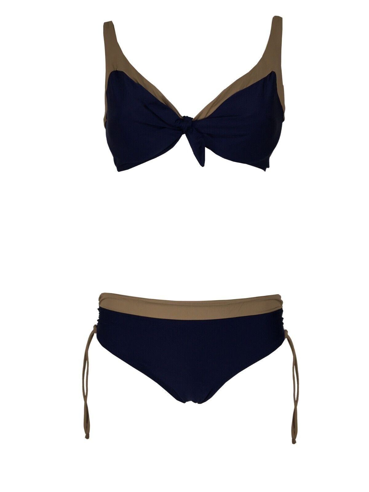 FEELING by JUSTMINE bikini donna vela blu profili fango art B2778C690 BICOLOR MADE IN ITALY