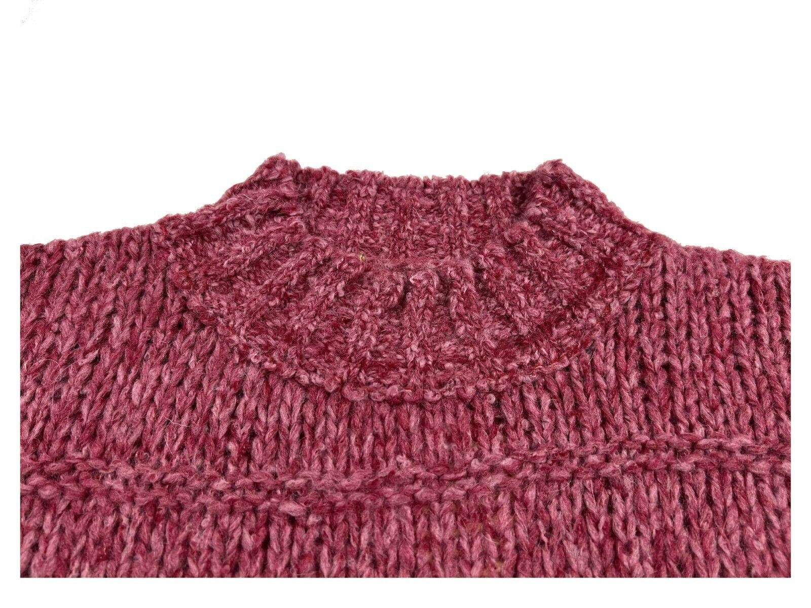 LA FEE MARABOUTEE maglia donna girocollo melange FE-PU-RALICE   MADE IN ITALY