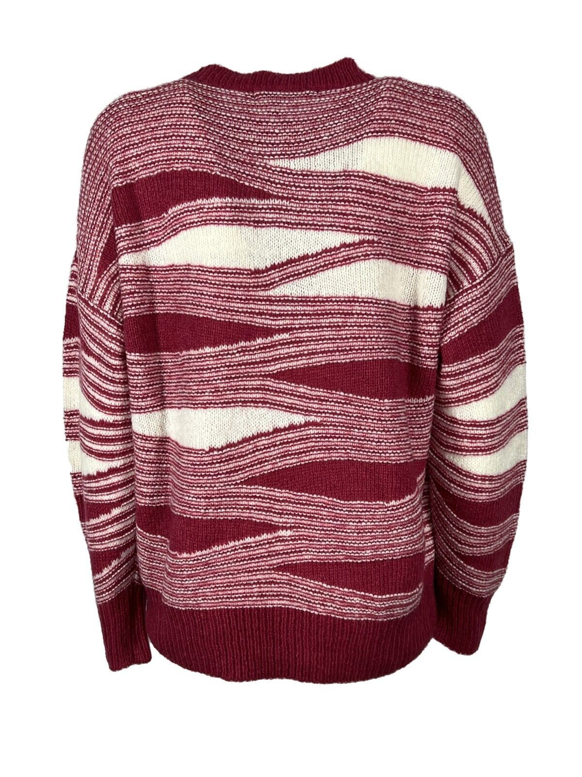 LA FEE MARABOUTEE maglia donna girocollo bicolore FE-PU-RUSE MADE IN ITALY