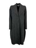 HUMILITY 1949 cardigan lungo punto milano grigio HE-GI-SAMIRA  MADE IN ITALY