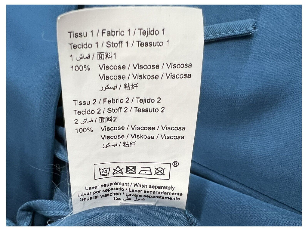 HUMILITY 1949 pantalone palazzo viscosa pesante HE-PA-SEVEN 100% viscosa MADE IN ITALY