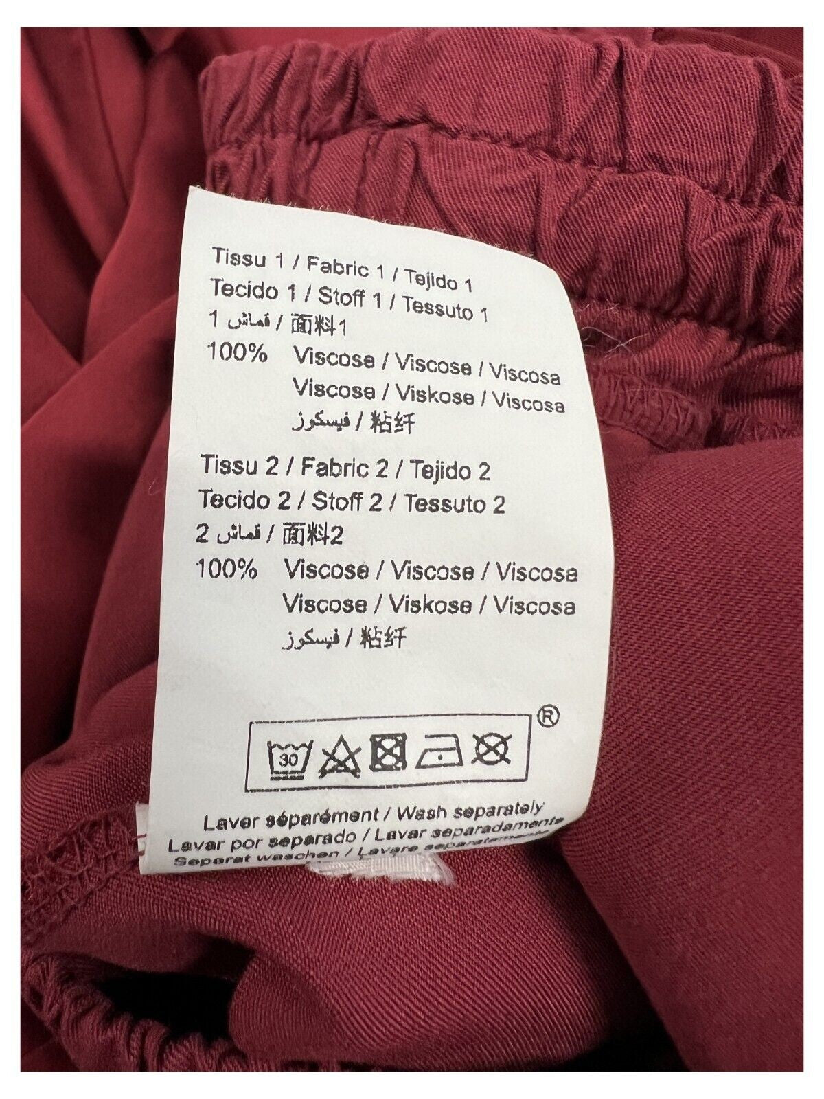 HUMILITY 1949 pantalone palazzo viscosa pesante HE-PA-SEVEN 100% viscosa MADE IN ITALY
