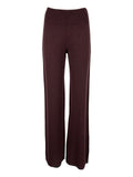 HUMILITY 1949 pantalone donna palazzo in maglia HE-PA-SAGA MADE IN ITALY