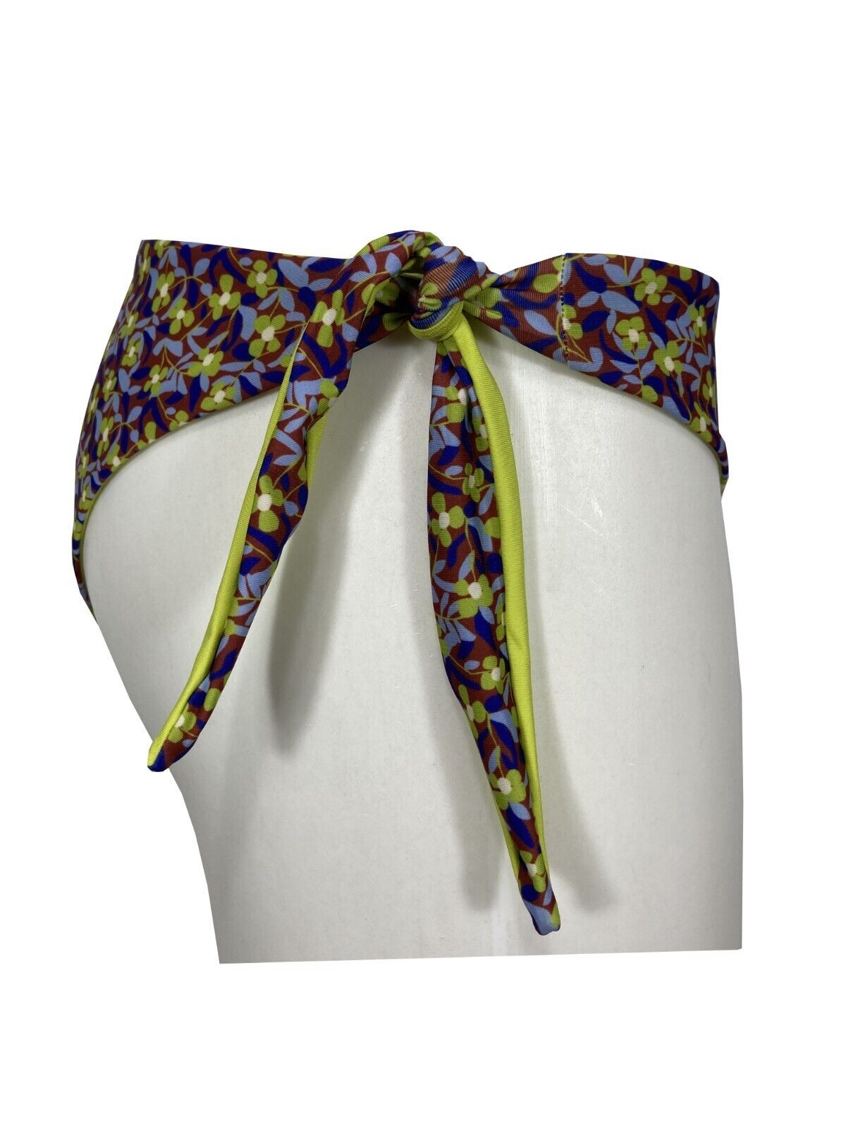 JUSTMINE bikini donna double-face fantasia purple/rust/lime B2770 8028 MADE IN ITALY