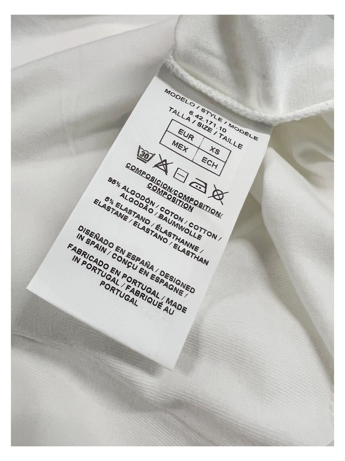 Md’M t-shirt donna con stampa 6.42171.10 95% cotone 5% elastan  MADE IN PORTUGAL