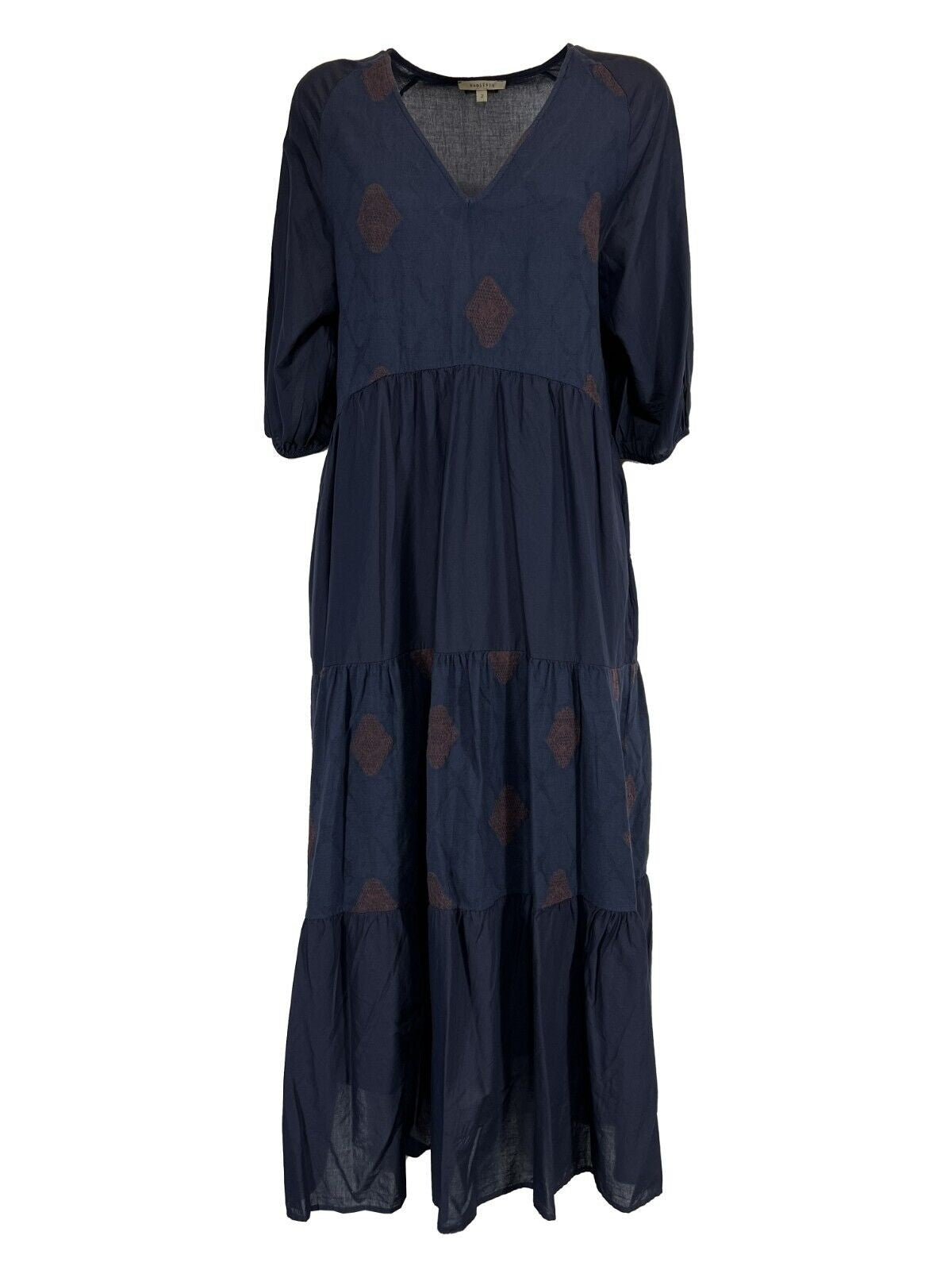 HUMILITY 1949 abito donna lungo blu HF-RO-TANGER MADE IN ITALY