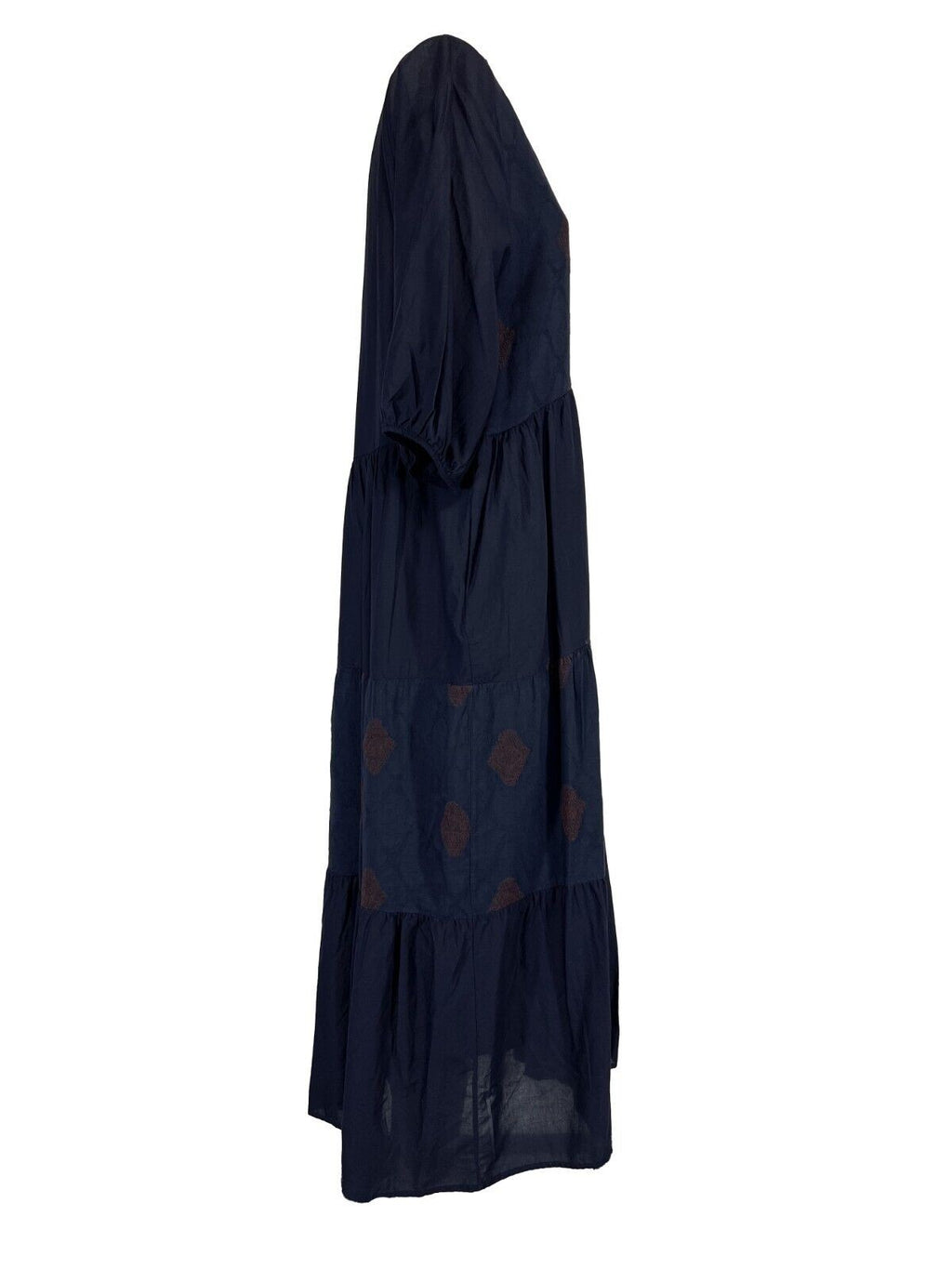 HUMILITY 1949 abito donna lungo blu HF-RO-TANGER MADE IN ITALY
