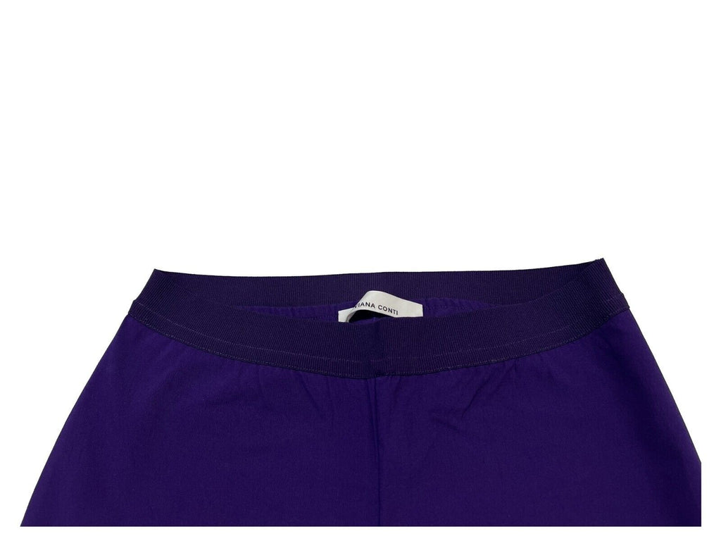 LIVIANA CONTI pantalone donna modello leggings tessuto bengalina CNTR20 MADE IN ITALY