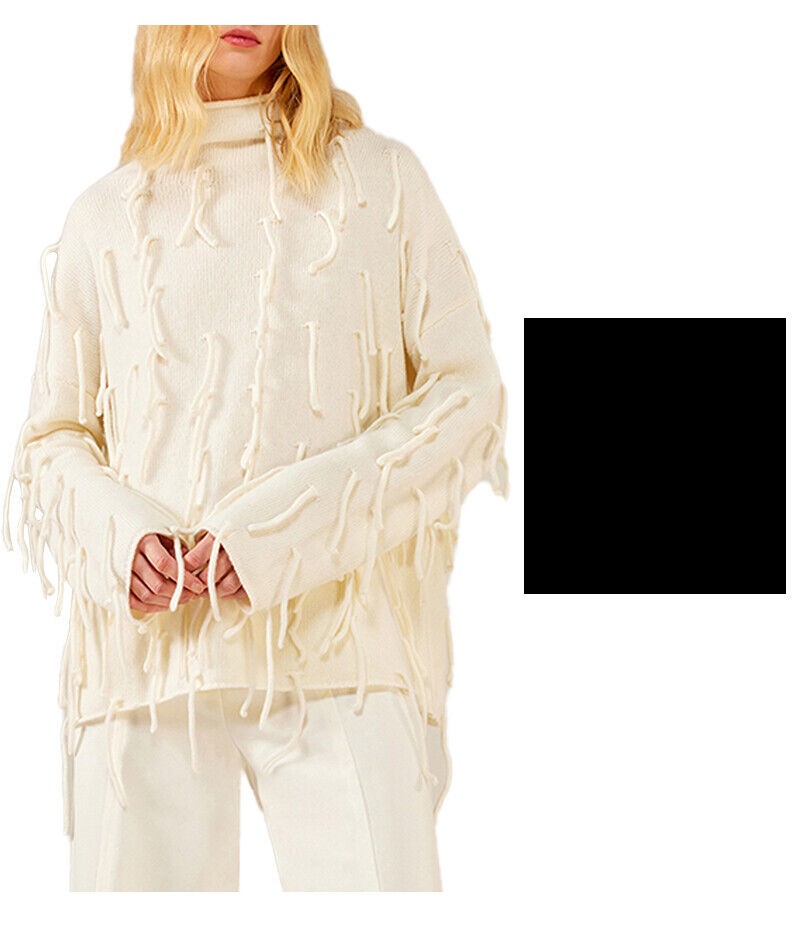 LIVIANA CONTI Maglia ampia in lambswool F3W105 MADE IN ITALY