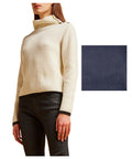LIVIANA CONTI Maglione a coste in cashmere riciclato L3WC20 MADE IN ITALY