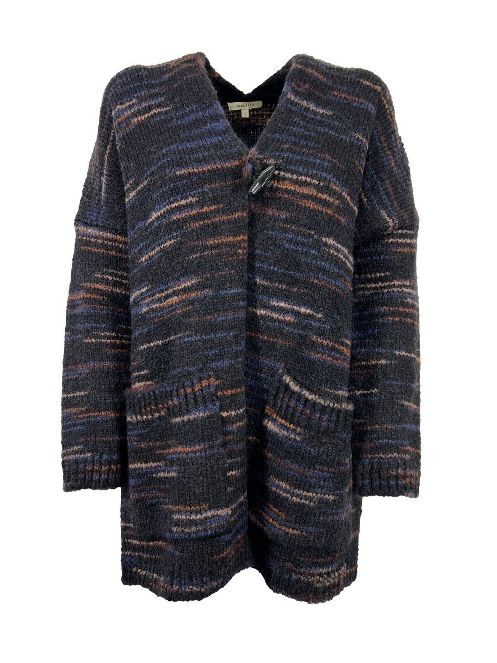 HUMILITY cardigan donna blu/mattone HB-GI-NAFA MADE IN ITALY