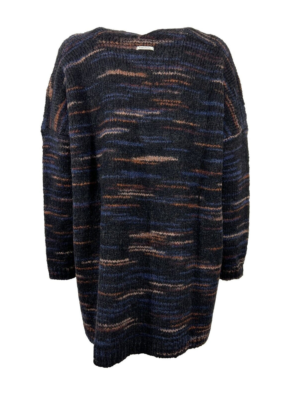 HUMILITY cardigan donna blu/mattone HB-GI-NAFA MADE IN ITALY
