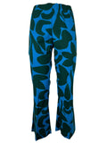 LIVIANA CONTI PANTALONE DONNA COTONE LEGGERO FANTASIA L4SU47 MADE IN ITALY