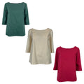 LIVIANA CONTI blusa donna L4SK44 68% cotone 28% poliammide 4% elastan MADE IN ITALY