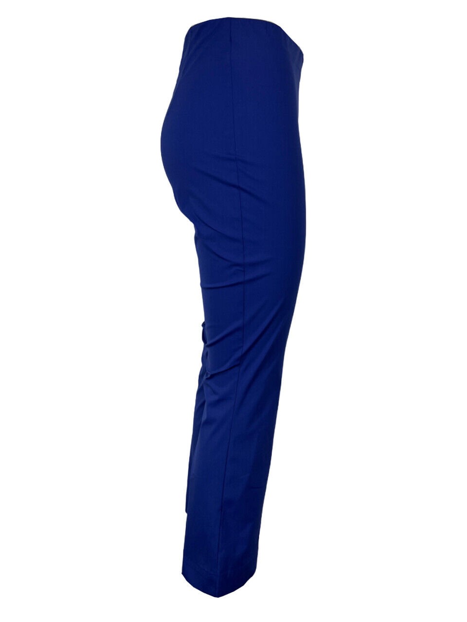 LIVIANA CONTI pantalone donna cotone leggero trombetta bluette  CNTK50 MADE IN ITALY