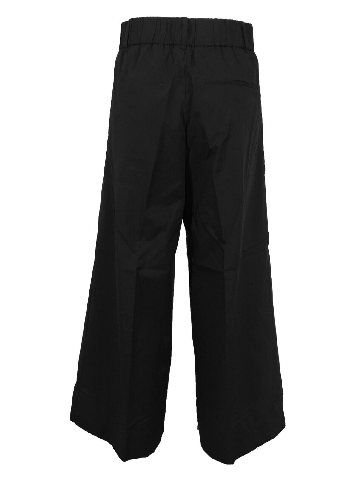 MYTHS pantalone nero largo leggero 21D03 67 MADE IN ITALY