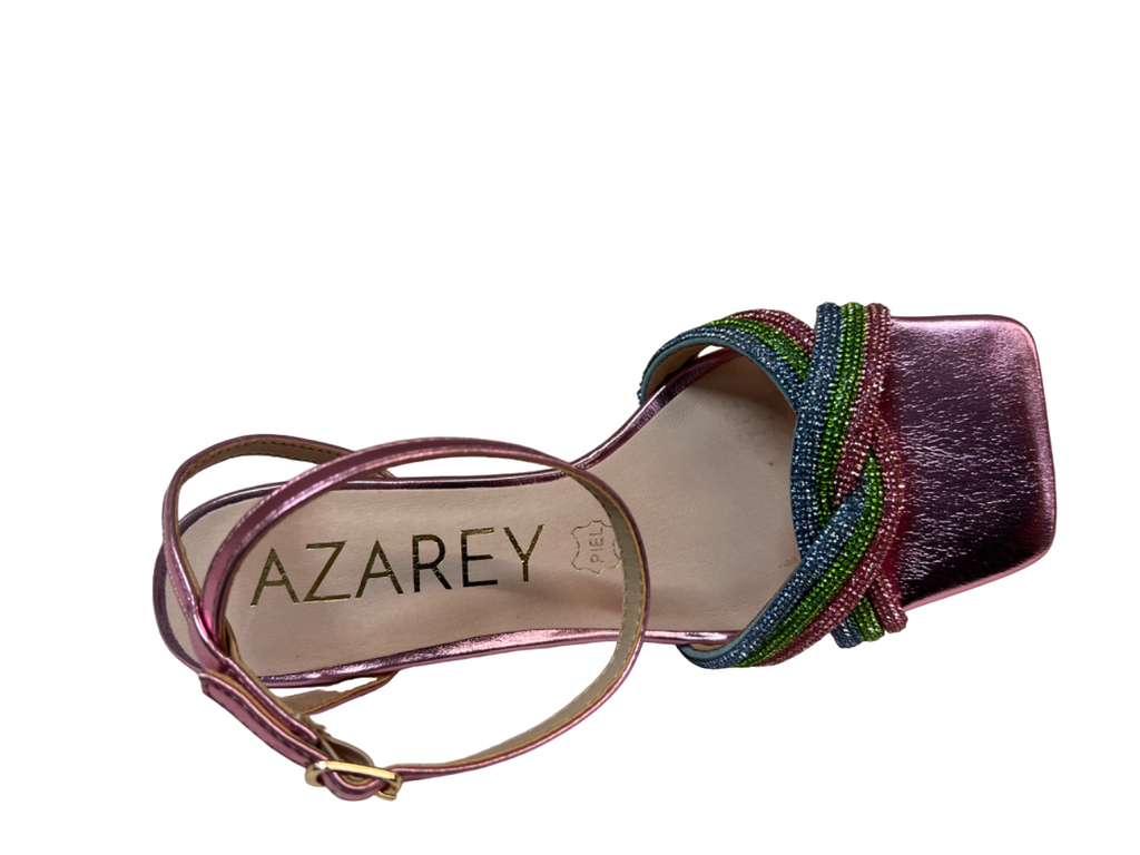 AZAREY sandalo donna ecopelle laminato 531H194M