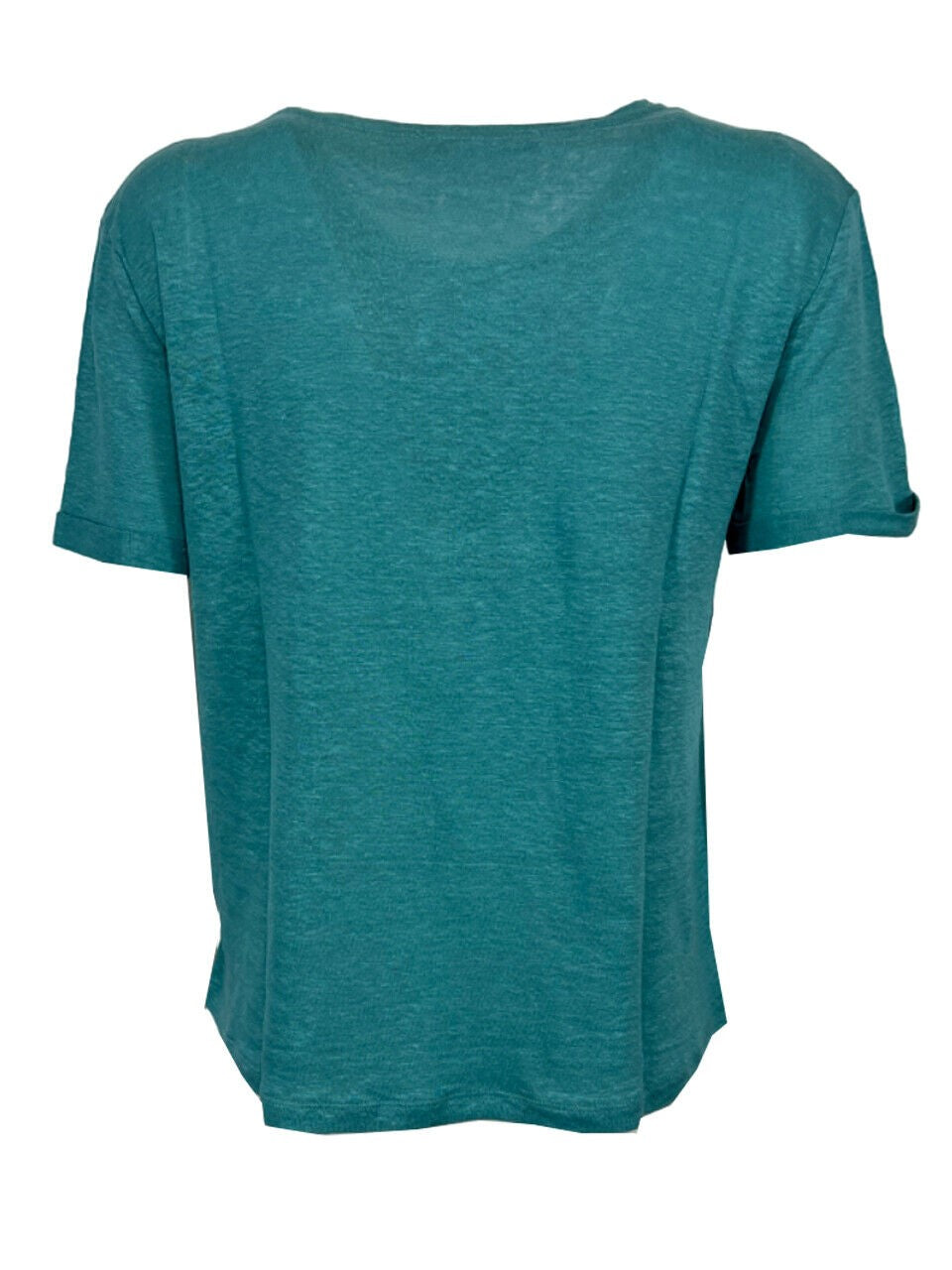 LA FEE MARABOUTEE t-shirt donna girocollo lino DAVILIA 100% lino