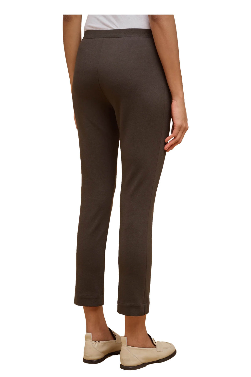 LIVIANA CONTI pantalone punto milano mod Leggins CNTI85 MADE IN ITALY new