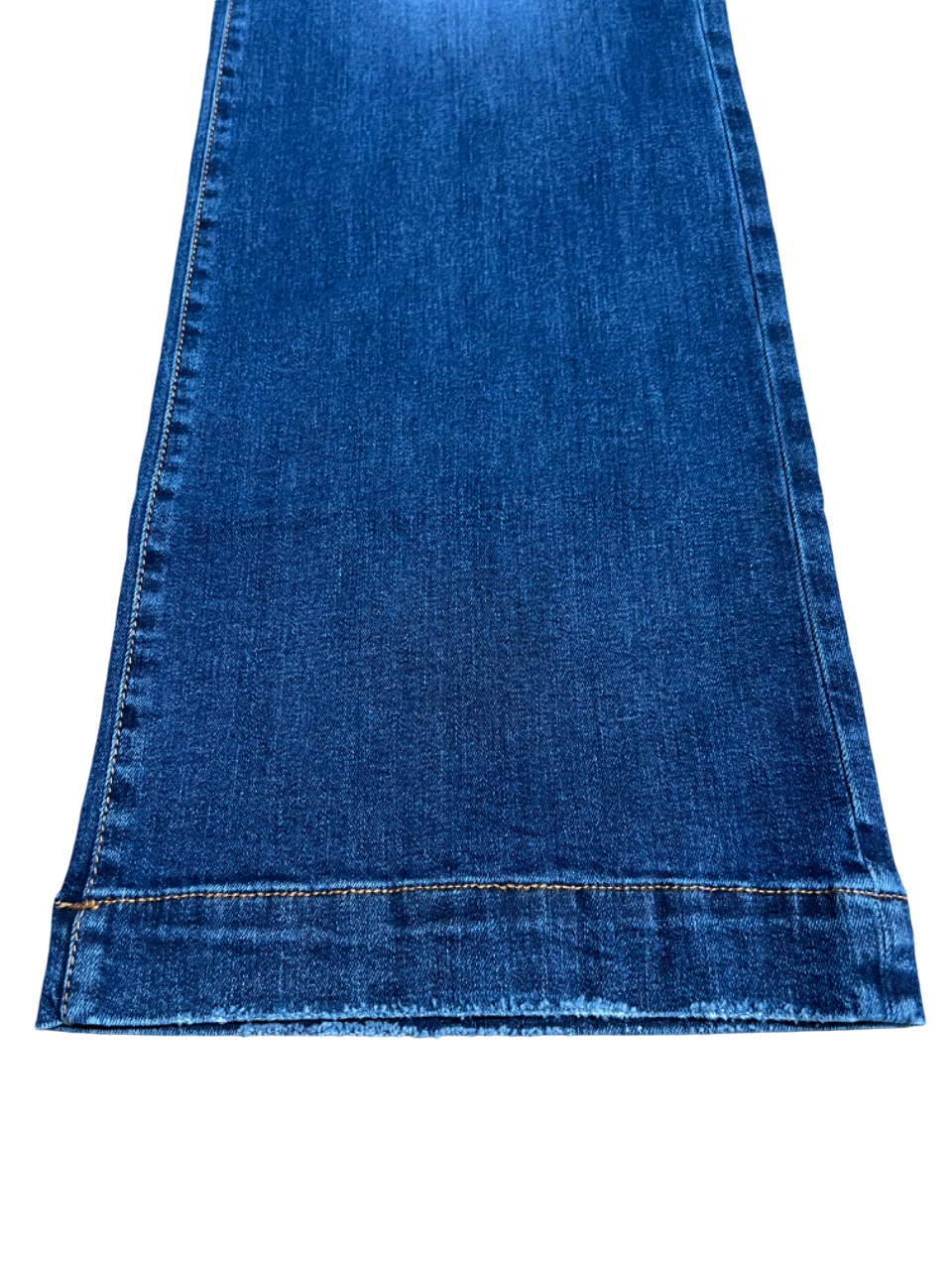 J-CUBE jeans donna palazzo stone washed MILA 99% cotone 1% elastan MADE IN ITALY