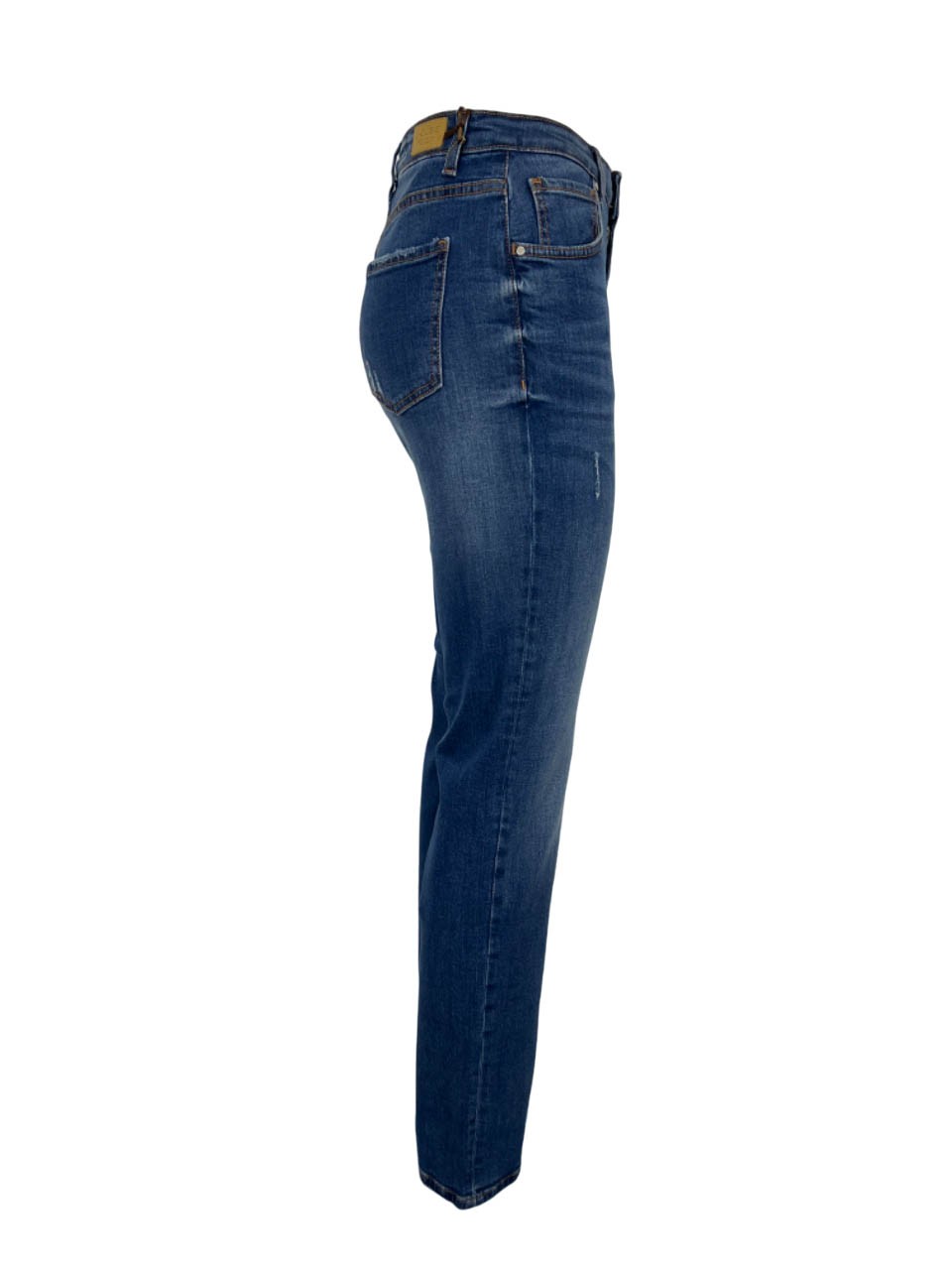 J-CUBE jeans donna skinny stone washed ALICE LAV 1 MADE IN ITALY