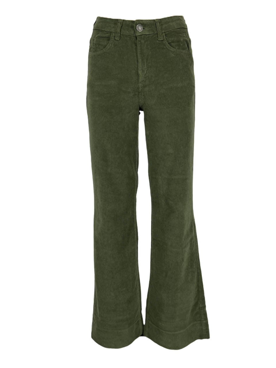 J-CUBE pantalone donna modello jeans flare velluto 2000 righe  KAOTICA 301 MADE IN ITALY