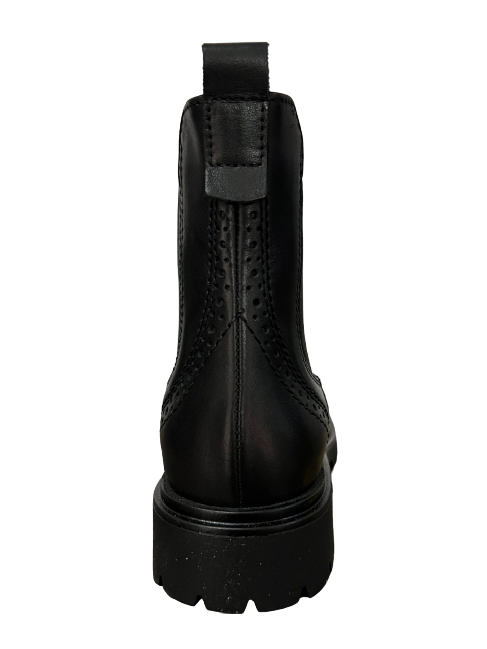 FRANCESCO BRUNELLI stivale basso donna beatles nero con impunture BP4719 100% pelle